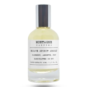 MOJAVE+SPIRIT+ABSOLU Perfume bottle labelled "Mojave Spirit Absolu"
