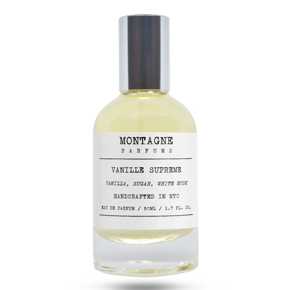 Perfume bottle of Vanille Supreme inspired by indult tihota