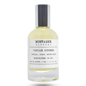 Perfume bottle of Vanille Supreme inspired by indult tihota